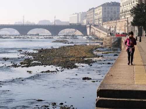 Cento giorni senza pioggia. Grave la siccità del fiume Po