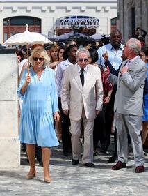 Il Principe Carlo e Camilla: felici nel cuore dell'Havana  2