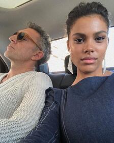 Tina Kunakey, la sexy compagna di Cassel a Cannes 15