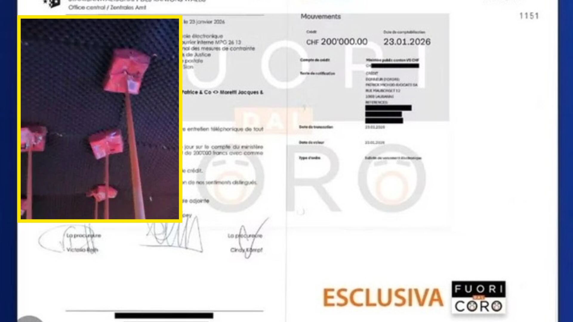 Il nuovo audio, la schiuma e il documento della cauzione: tutte le novità choc su Moretti e l'incendio di Crans-Montana