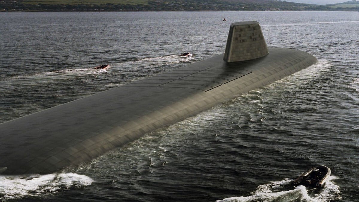 Royal Navy, i nuovi sottomarini balistici classe Dreadnought