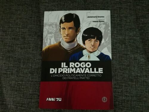 Anni '70, un fumetto per ricordare il 'rogo di Primavalle'