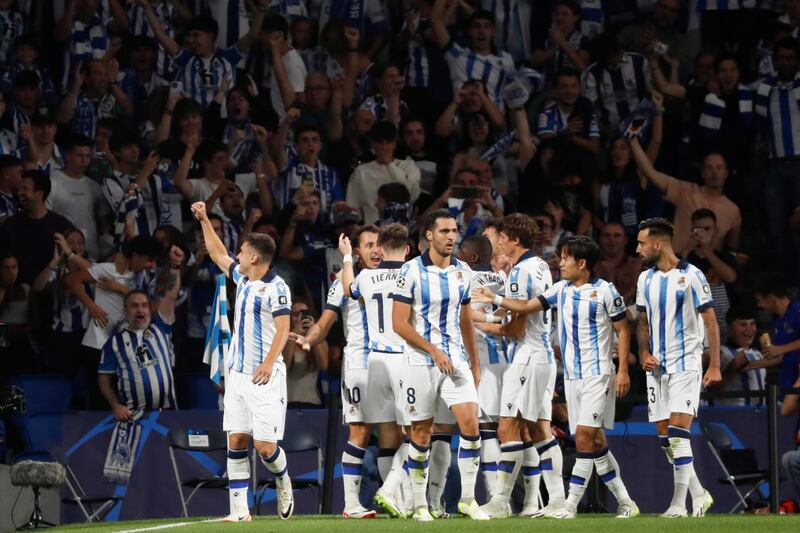 Mendes gol Real Sociedad Inter