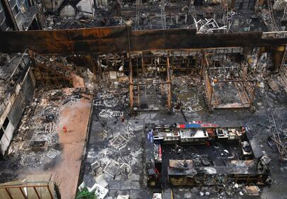 Incendio in un ristorante di Mumbai 6