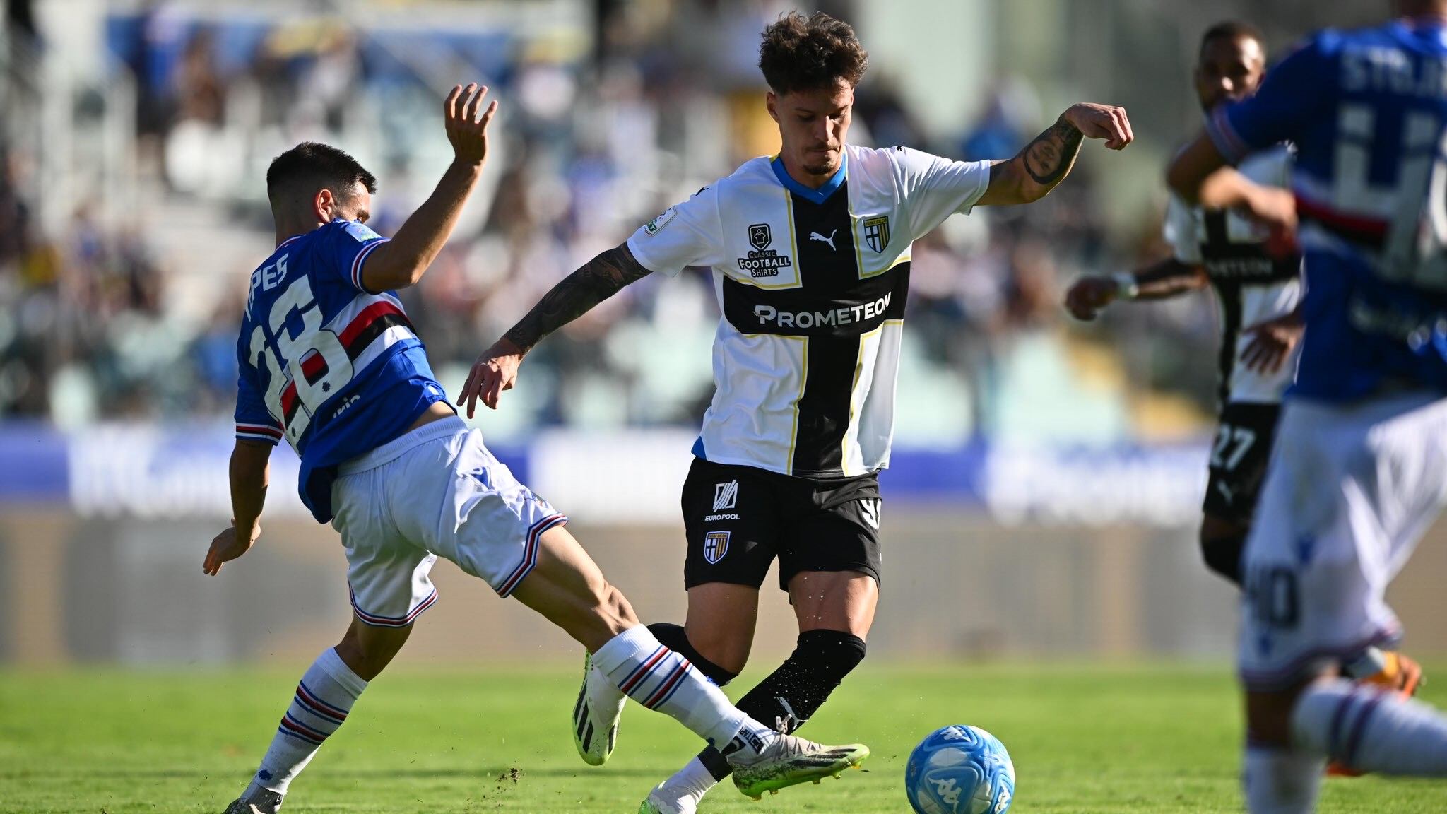 Serie B, pari per Parma e Venezia, cade il Palermo