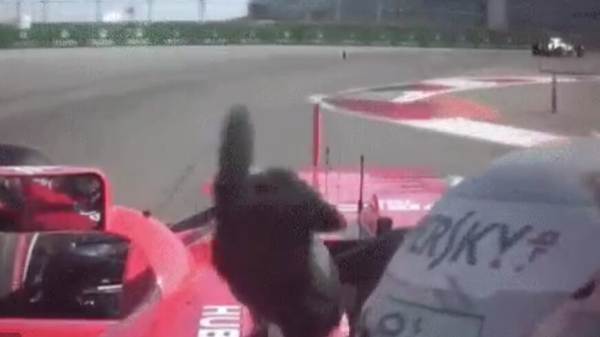 Formula 1, Vettel fa il dito medio a Massa