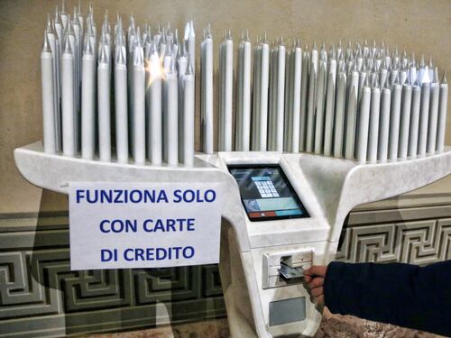 Caravaggio, messe "ad personam" pagate con il bancomat