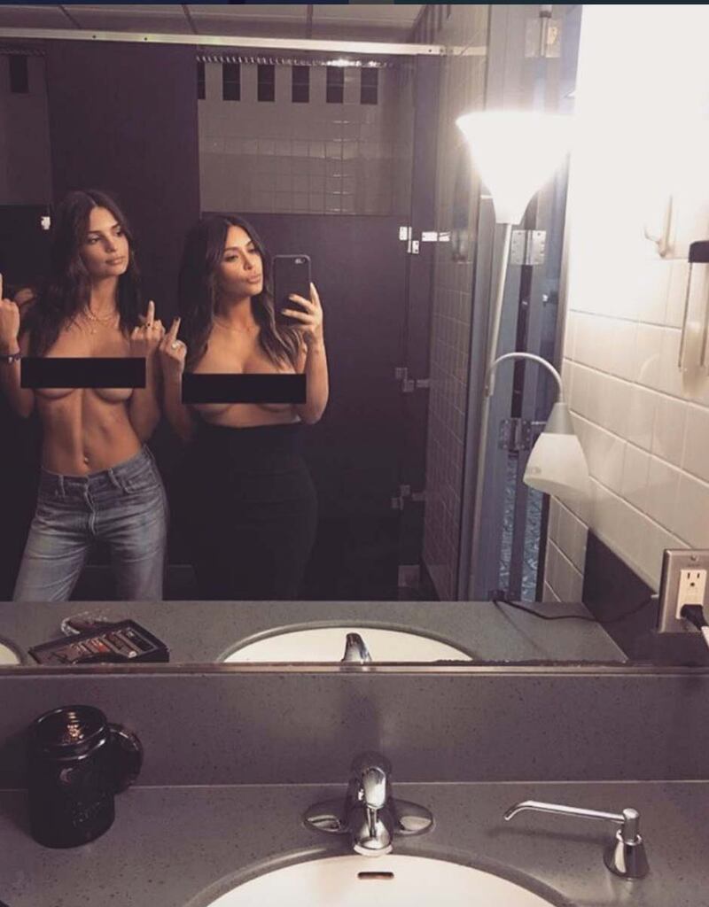 Kim Kardashian, tutti i nudi su Instagram 3