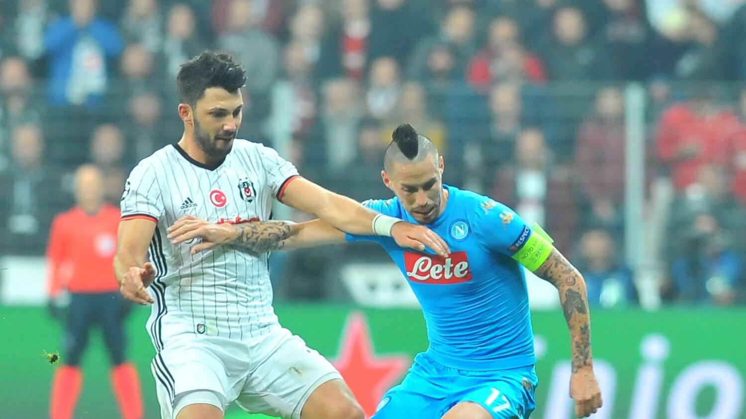 Quaresma spaventa il Napoli, Hamsik riprende il Besiktas: finisce 1-1