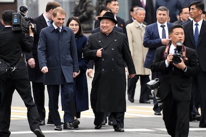 Russia, Kim Jong Un arriva in stazione a Vladivostok 10