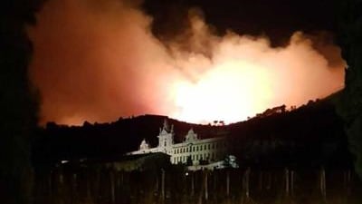 Sciacalli in azione durante l'incendio di Pisa