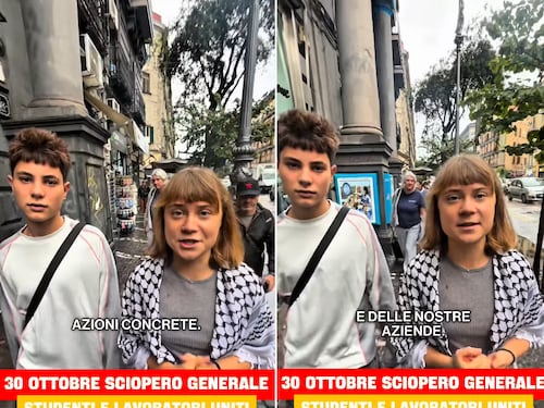 Greta ormai pensa solo a Gaza: a Napoli il nuovo show con i pro-Pal