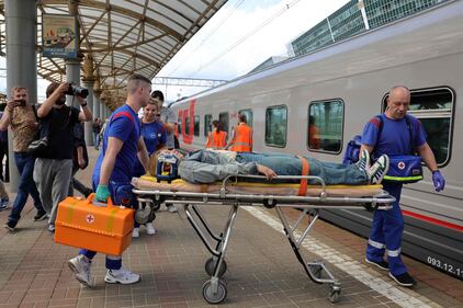 Le esplosioni e i crolli nella Russia occidentale 7