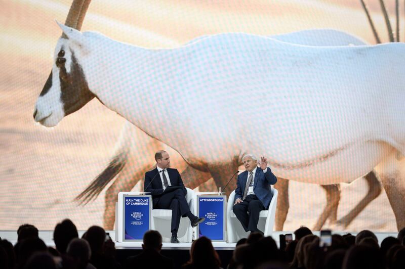 Il Principe William al World Economic Forum 3