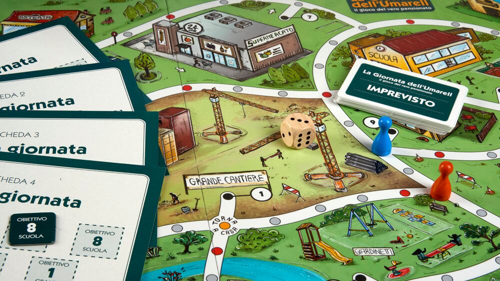 La vita dell'umarell diventa gioco di società. "Nato nel lockdown"