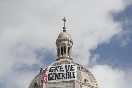 Manifestazione in Francia