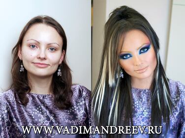 Vadim Andreev: il make-up artist dei miracoli "Before and after" 10
