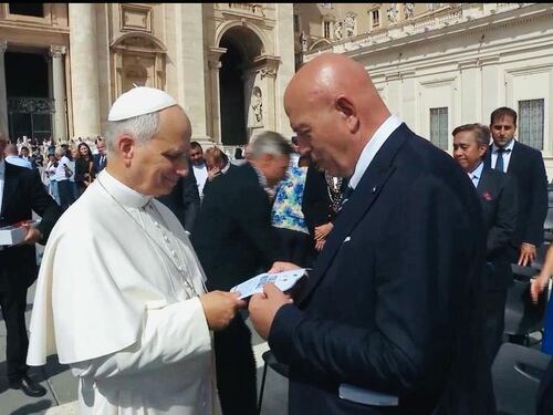Rizzo dal Papa per la Pace