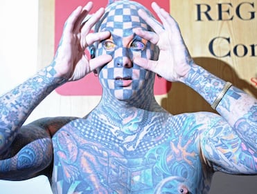Matt Gone, l'uomo più tatuato del mondo 1