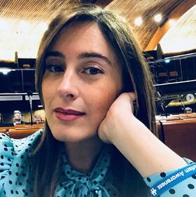 Maria Elena Boschi in tacchi a spillo alla MotoGP  4
