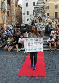 Friday for future in piazza contro le Grandi Navi a Venezia 5
