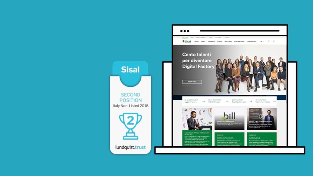Comunicazione online, il Gruppo Sisal leader fra le aziende private