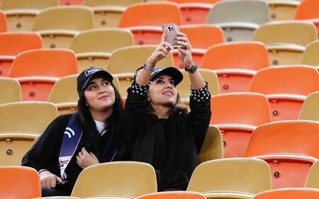 Supercoppa, le immagini delle donne allo stadio di Gedda 5