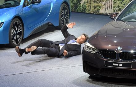 Malore per il presidente BMW  1