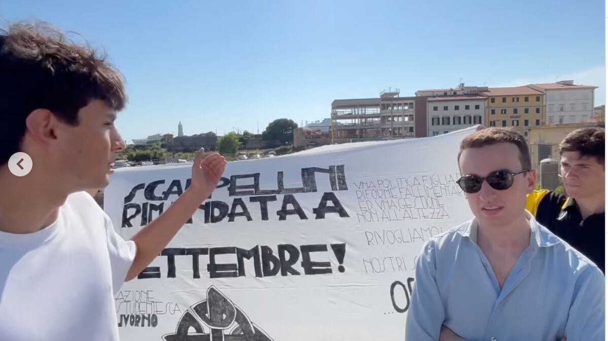 Azione Studentesca rompe il monopolio rosso a Livorno e smaschera i collettivi rossi