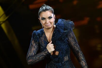 Elettra Lamborghini alla finale di Sanremo 3