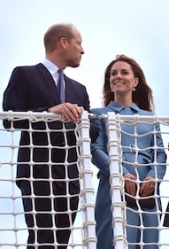 Il Principe Harry, il Principe William, Meghan Markle e Kate Middleton: le foto 1