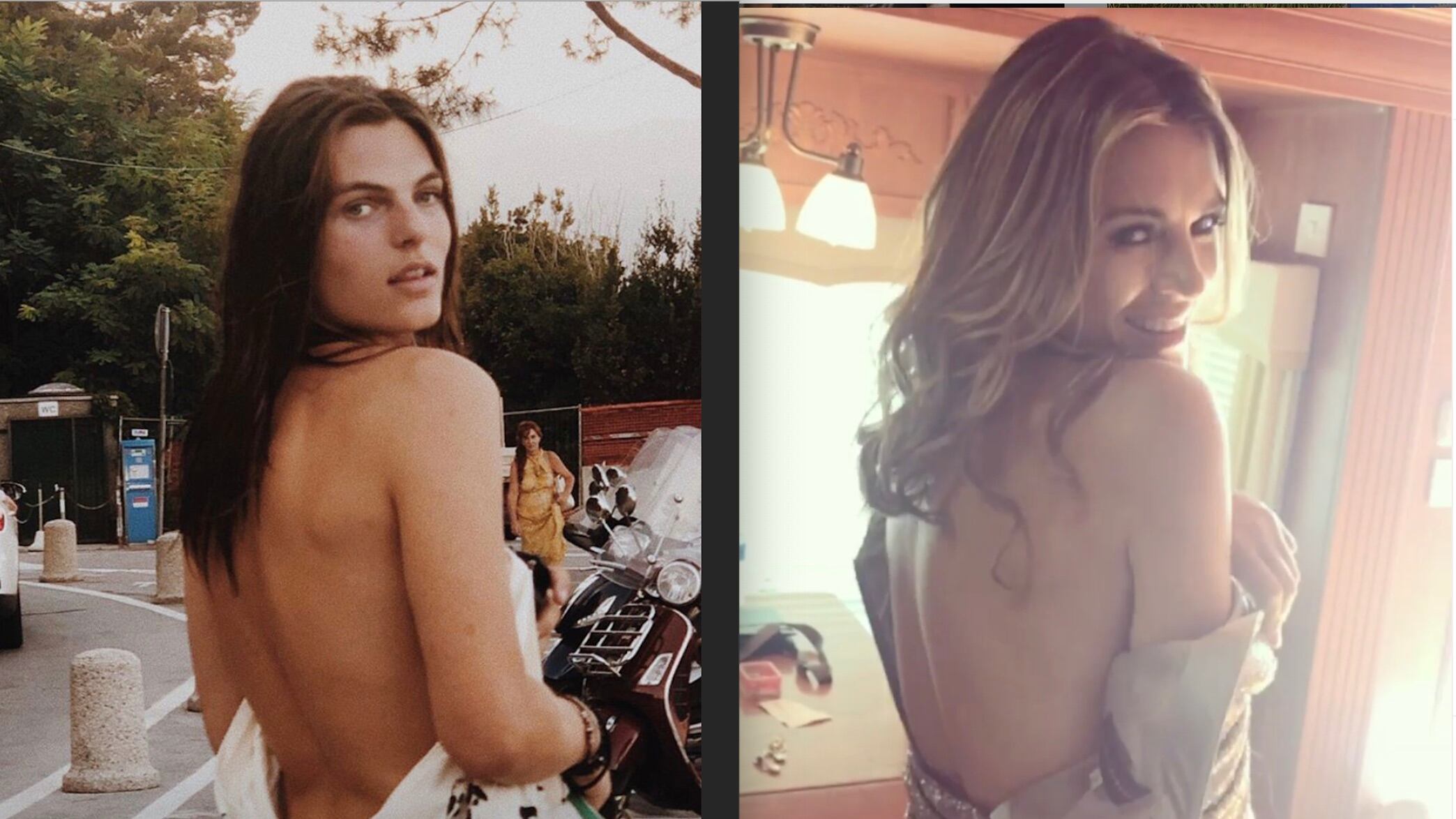 Damian Hurley si spoglia come la mamma Liz