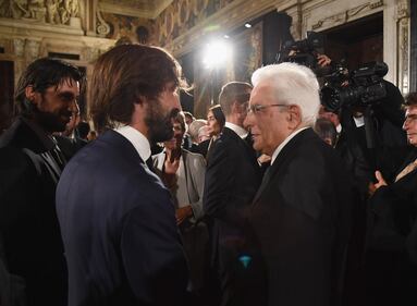 Mattarella riceve l'Italia al Quirinale: le foto della celebrazione dei 120 anni della Figc 6