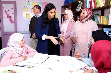 Meghan Markle, i look in Marocco: foto 8