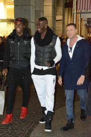 Balotelli, shopping a Milano 3