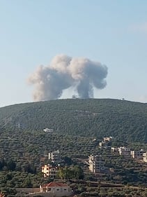 L'attacco preventivo delle Idf nel Libano meridionale 1
