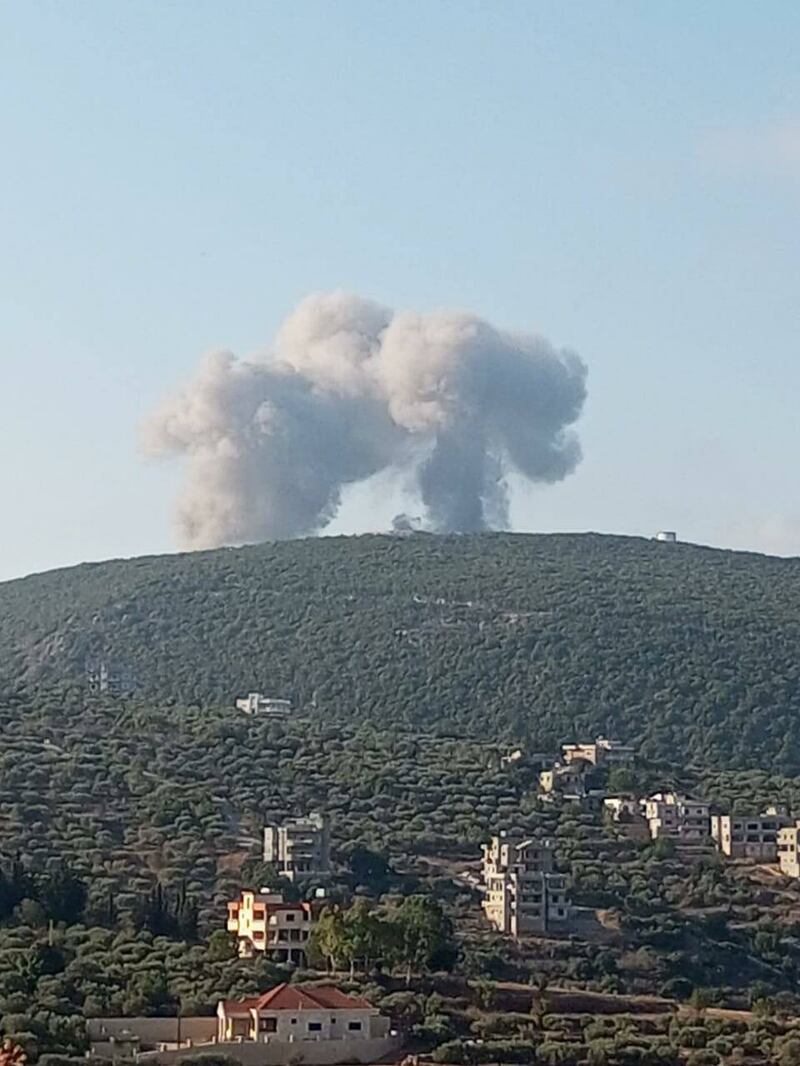 L'attacco preventivo delle Idf nel Libano meridionale 1