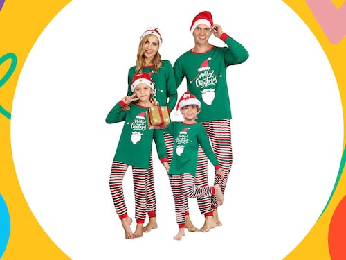 Pigiami natalizi coordinati per tutta la famiglia: offerte per un Natale da cartolina