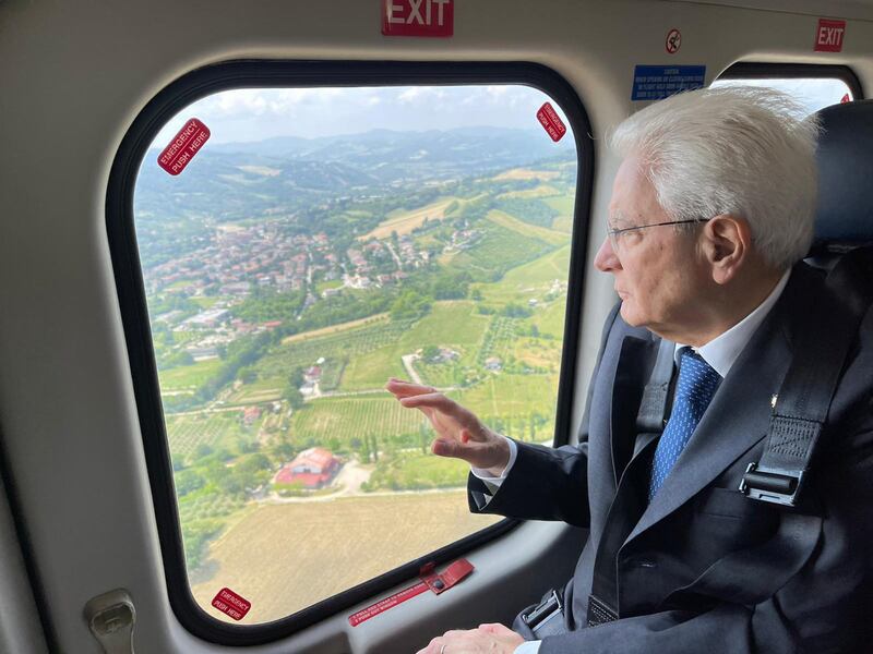 Mattarella in Emilia-Romagna: la visita nelle zone colpite dall'alluvione 8