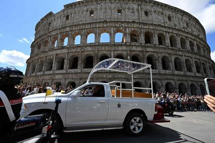 Il corteo papale verso Santa Maria Maggiore 2