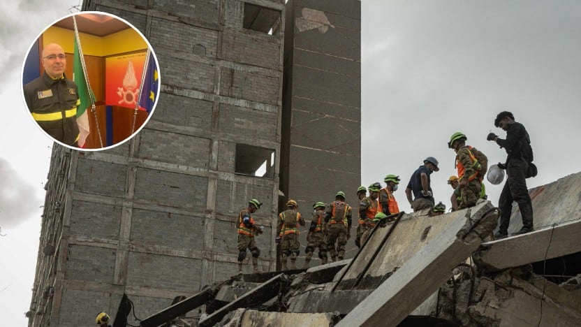 Quegli eroi italiani che scavano tra le macerie del Venezuela