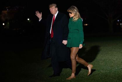 Melania e il look che inganna 3