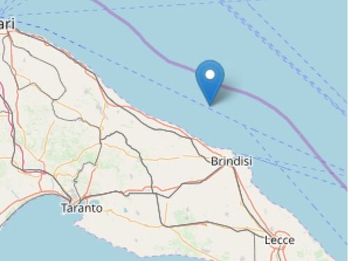 Scossa di terremoto a Brindisi, paura tra i residenti