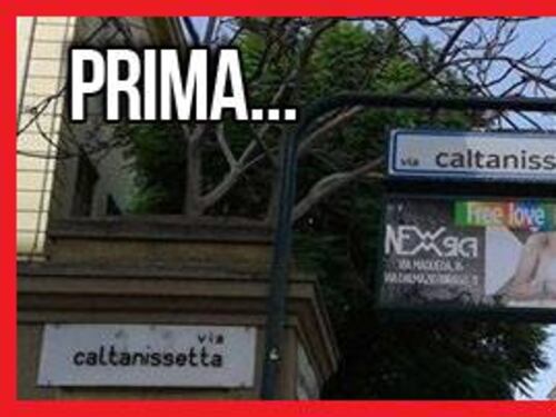 Palermo, cartelli di propaganda omossessuale all'ingresso di scuola elementare
