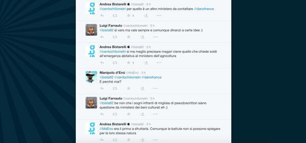 Dario Franceschini contestato su Twitter 8