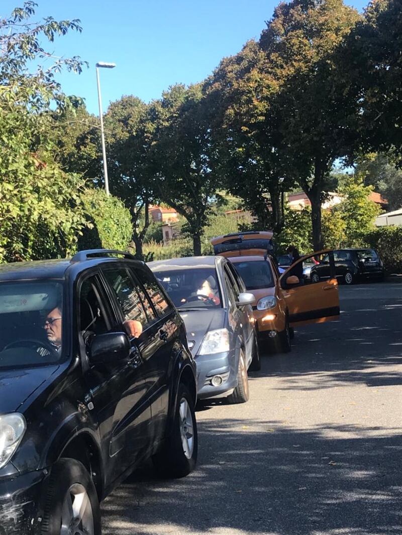 Ore di fila al Drive-in Covid di Santa Maria Della Pietà 4