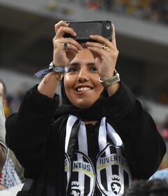 Supercoppa, le immagini delle donne allo stadio di Gedda 9