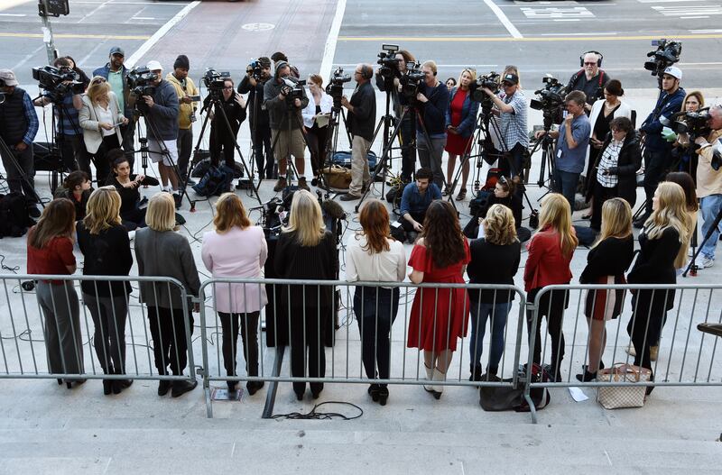 Proteste contro Weinstein