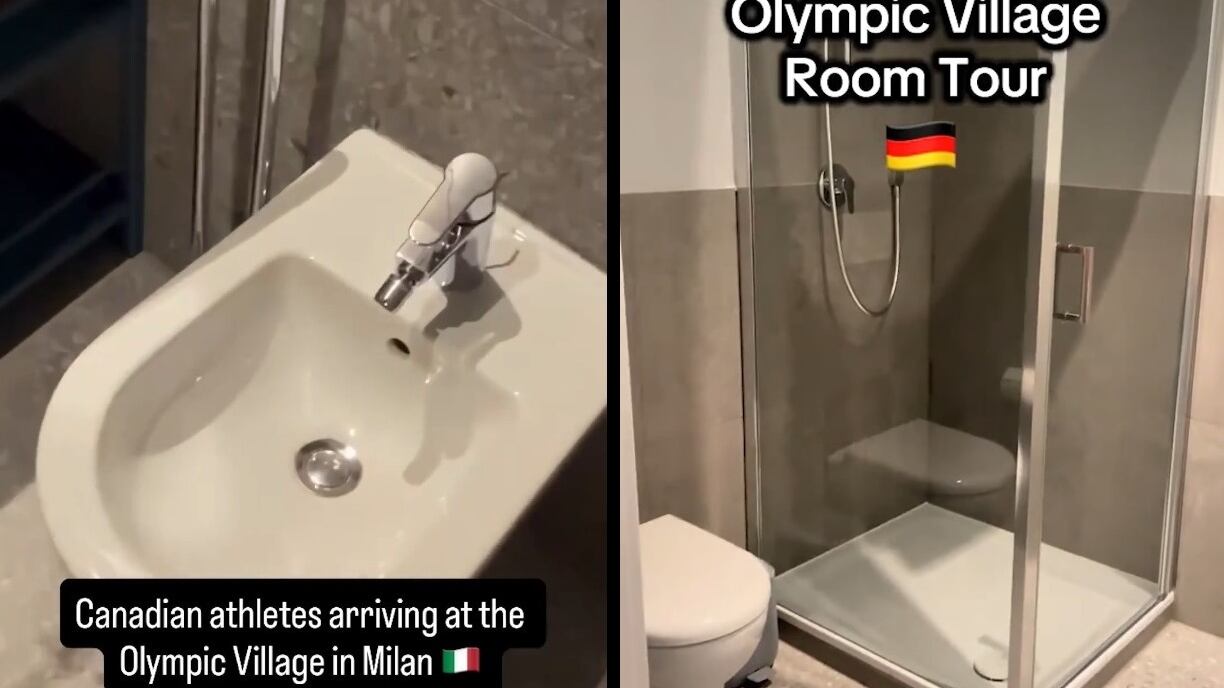 La scoperta del bidet al villaggio olimpico diventa virale sul web