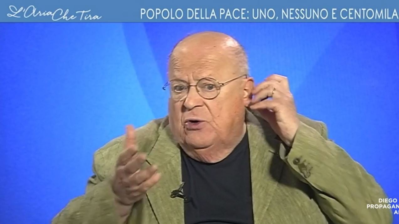 "Trasmissione non obiettiva". E Cazzola lascia la diretta con la Merlino